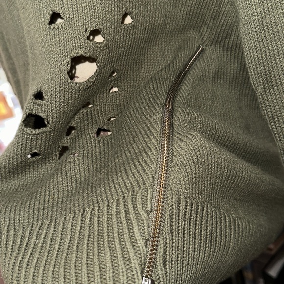 🫒 Express sweater with zippers - Picture 3 of 6